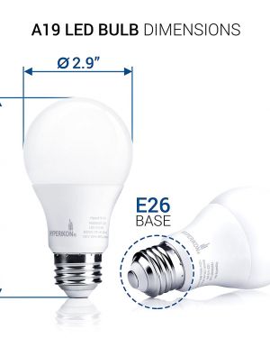 9W LED Bulbs 3000K (Box of 50)